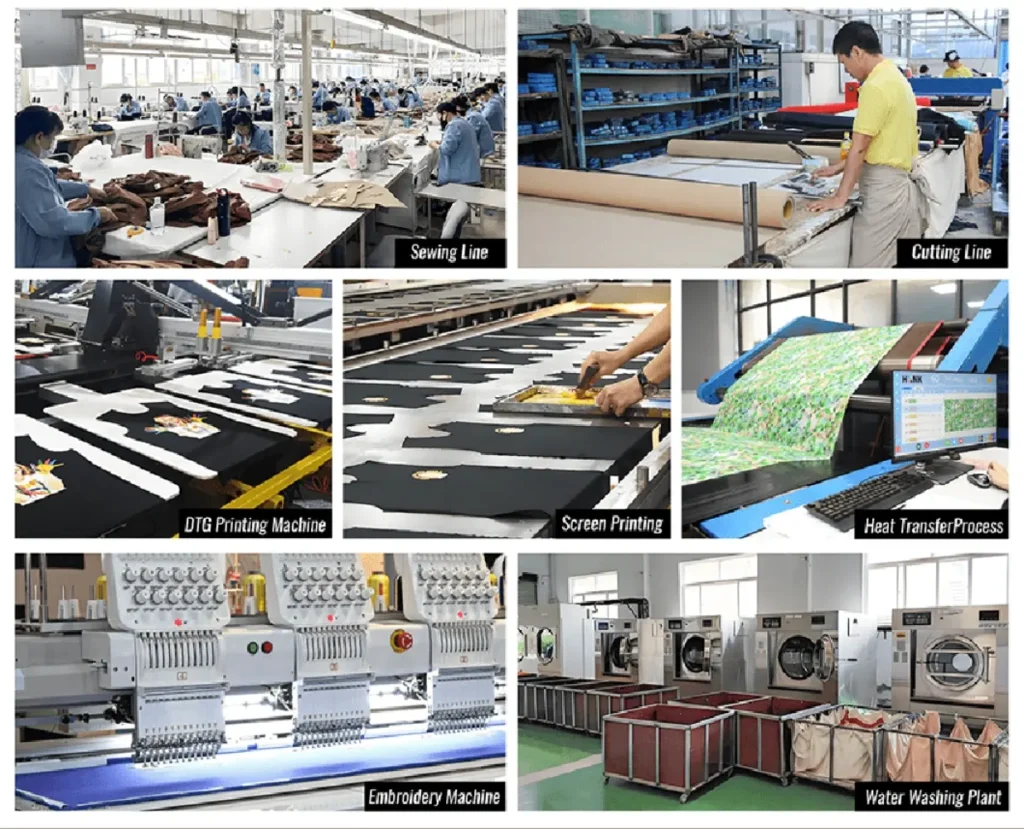 Yunliapparel's clothing customization factory